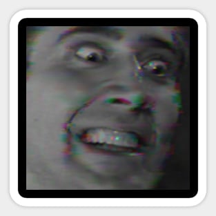 Glitcholas Cage Sticker